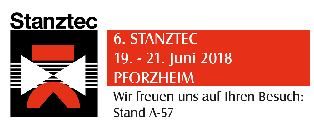 Wir sind auf der STANZTEC!